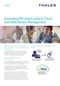 Read more about the article Extending PKI Smart Cards to Cloud and Web Access Management