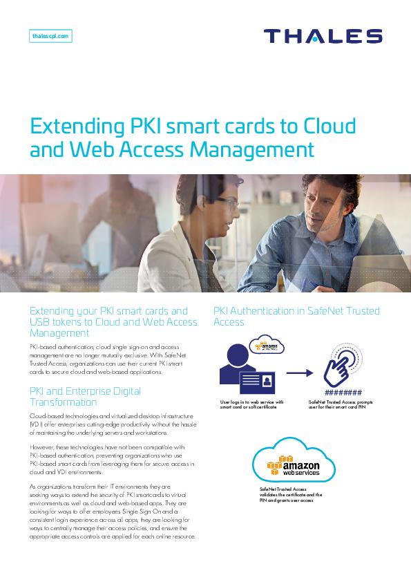 You are currently viewing Extending PKI Smart Cards to Cloud and Web Access Management