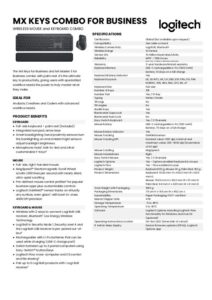 Read more about the article MX Keys Combo for Business