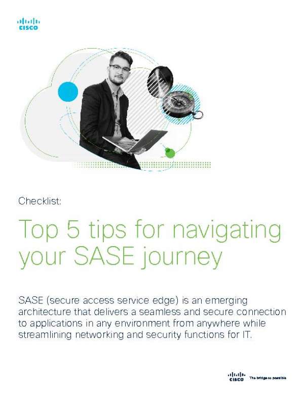 You are currently viewing  Checklist: Top 5 tips for navigating your SASE journey