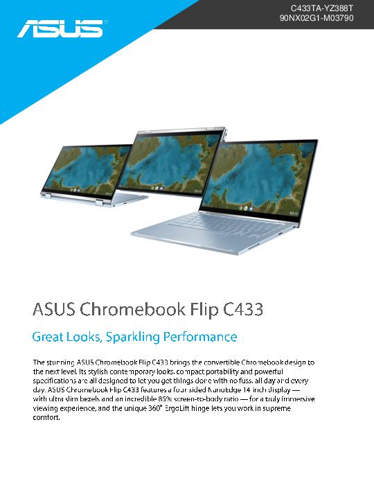 You are currently viewing ASUS Chromebook Flip C433 – Great Looks, Sparkling Performance