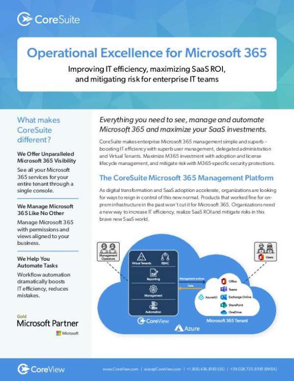 You are currently viewing Operational Excellence for MicroSoft 365