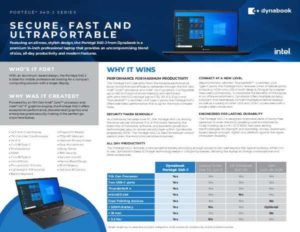 Read more about the article Portégé X40-J Series