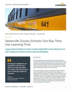 Read more about the article Greenville County Schools Turn Bus Time into Learning Time