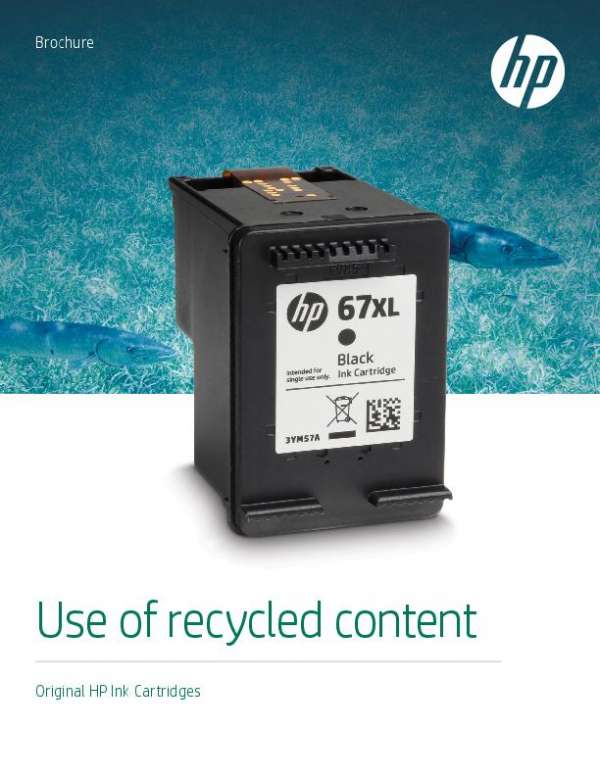 You are currently viewing Use of recycled content—Original HP Ink Cartridges