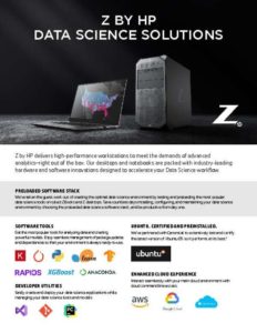 Read more about the article Z by HP Data Science Solutions