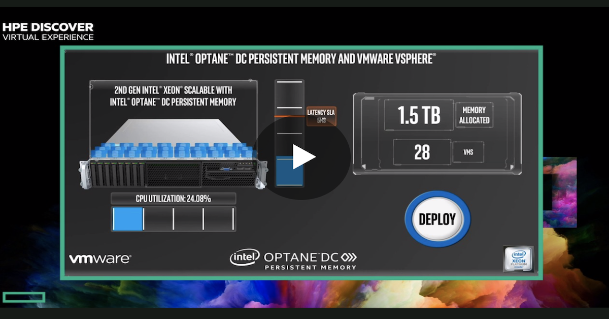 You are currently viewing Do More Faster with Intel Optane Persistent Memory and HPE Servers