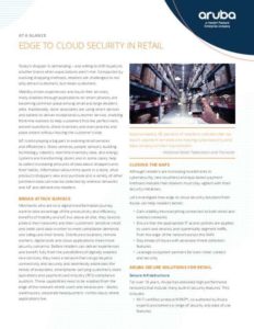 Read more about the article Edge-to-Cloud Security in Retail
