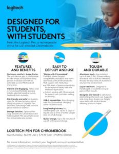 Read more about the article Logitech Pen: Designed for Students, with Students