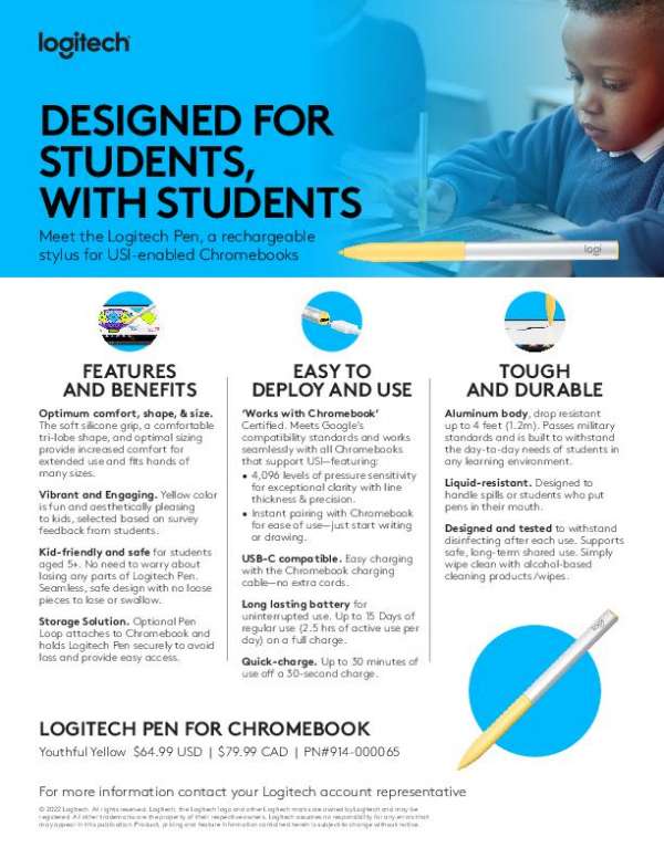 You are currently viewing Logitech Pen: Designed for Students, with Students