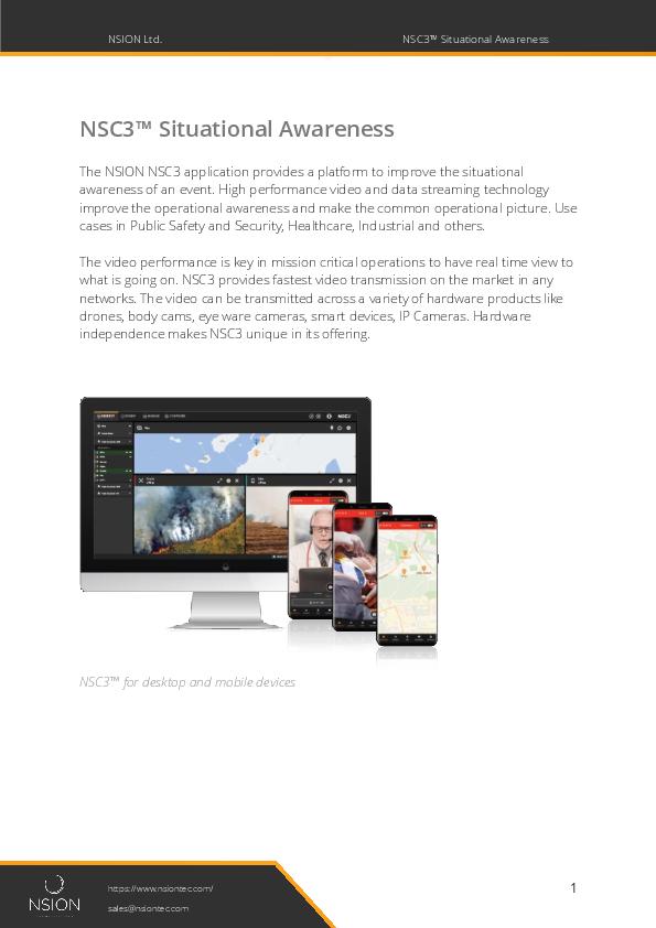 You are currently viewing NSC3 Situational Awareness