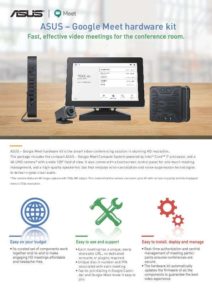 Read more about the article ASUS – Google Meet Hardware Kit
