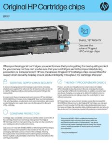 Read more about the article Discover the Value of Original HP Cartridge Chips
