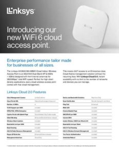 Read more about the article Introducing Our New WiFi 6 Cloud Access Point