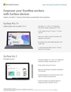 Read more about the article Empower Your Frontline Workers with Surface Devices
