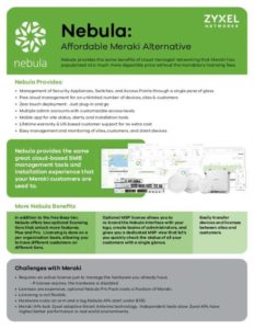Read more about the article Nebula: Affordable Meraki Alternative