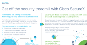 Read more about the article Get off the security treadmill with Cisco SecureX