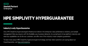 Read more about the article HPE SimpliVity HyperGuarantee 
