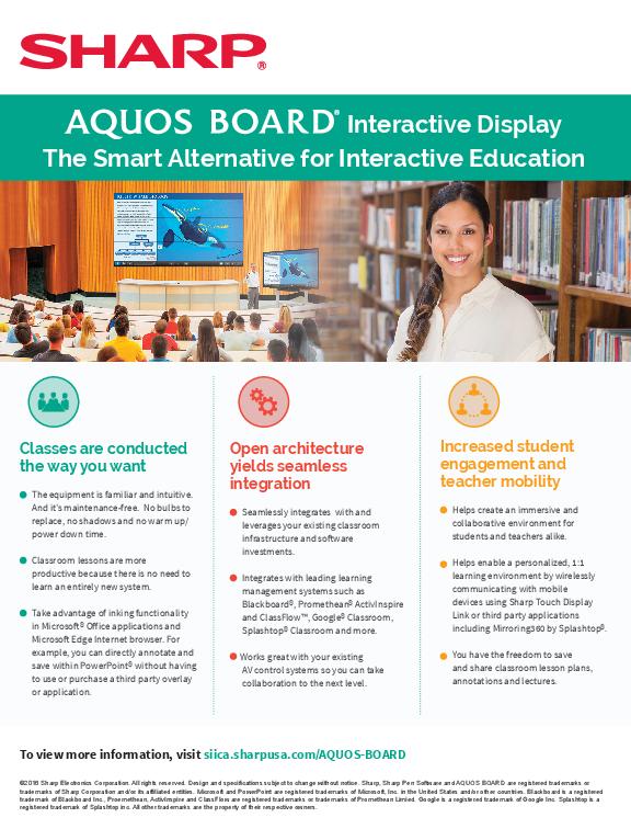 You are currently viewing Aquos Board Interactive Display: The Smart Alternative for Interactive Education