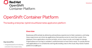 Read more about the article  Red Hat OpenShift Container Platform