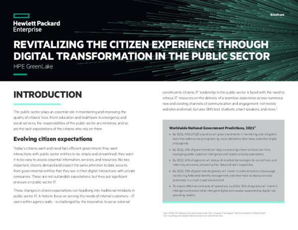 You are currently viewing Revitalizing the Citizen Experience Through Digital Transformation in the Public Sector