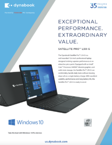 Read more about the article Satellite Pro ™ L50-G Series