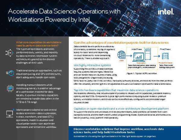 You are currently viewing Accelerate Data Science Operations with Workstations Powered by Intel