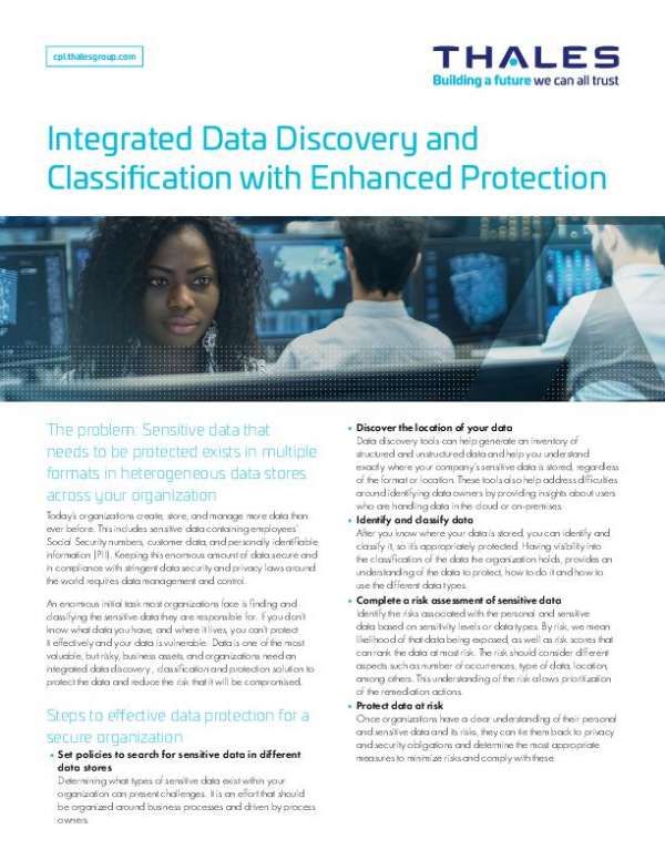You are currently viewing Integrated Data Discovery and Classification with Enhanced Protection