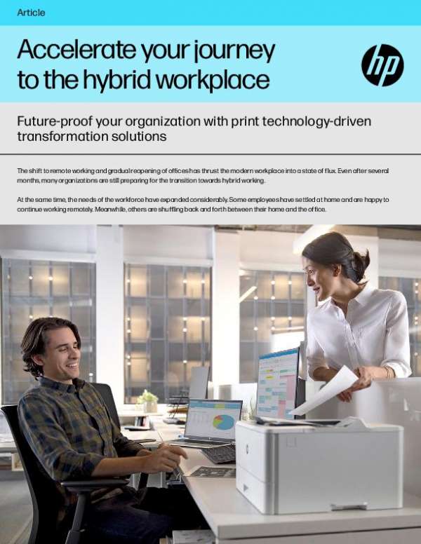 You are currently viewing Accelerate your journey to the hybrid workplace