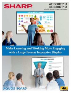 Read more about the article Sharp AQUOS Interactive White Board