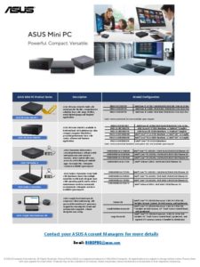 Read more about the article ASUS Mini PC