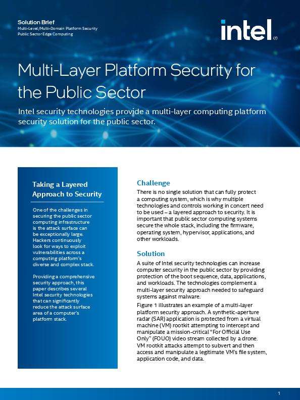 You are currently viewing Multi-Layer Platform Security for the Public Sector