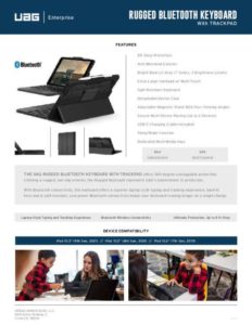 Read more about the article Rugged Bluetooth Keyboard with Trackpad