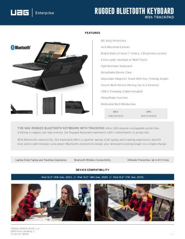 You are currently viewing Rugged Bluetooth Keyboard with Trackpad