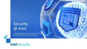 Read more about the article Security @ Intel