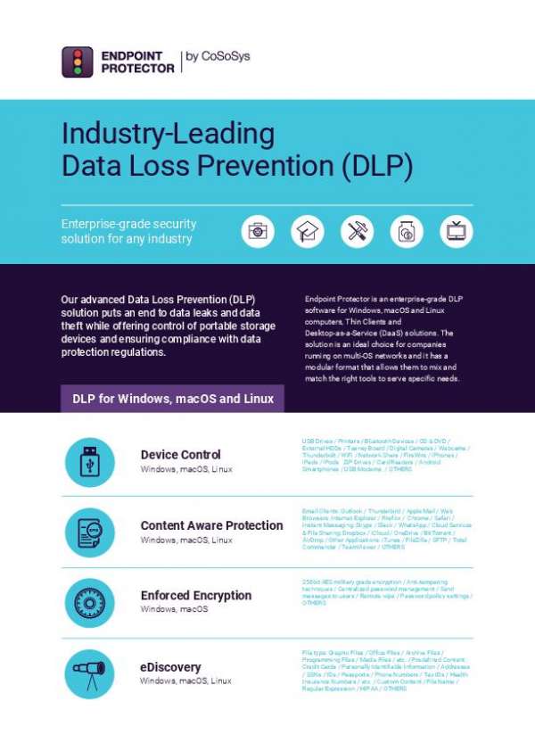 You are currently viewing Industry-Leading Data Loss Prevention (DLP)