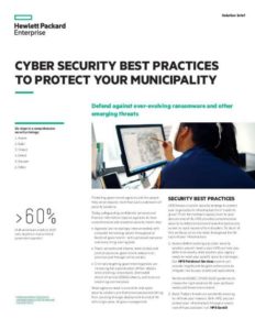 Read more about the article HPE Cyber Security Best Practices to Protect Your Municipality 