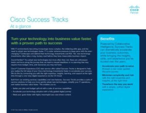 Read more about the article Cisco Success Tracks 