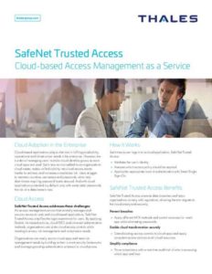 Read more about the article SafeNet Trusted Access Cloud-based Access Management as a Service