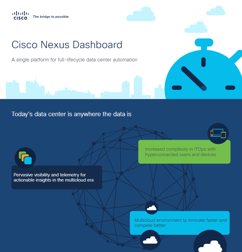 You are currently viewing Cisco Nexus Dashboard – A single platform for full-lifecycle data center automation