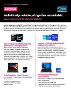 Read more about the article Lenovo & Intel® Business Client Advantage Guide 