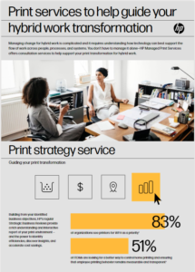 Read more about the article Print services to help guide your hybrid work transformation