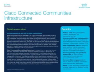 Read more about the article Cisco® Connected Communities Infrastructure
