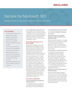 Read more about the article Seclore for Microsoft 365