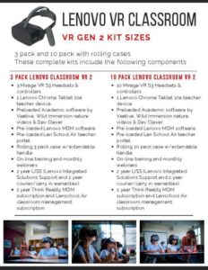 Read more about the article Lenovo VR Classroom Flyer