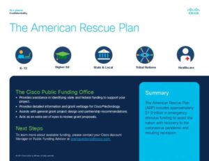Read more about the article The American Rescue Plan