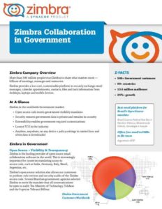 Read more about the article Zimbra Collaboration in Government