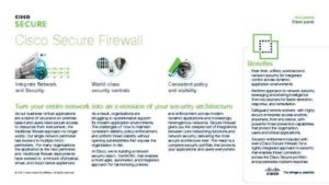 Read more about the article Cisco Secure Firewall