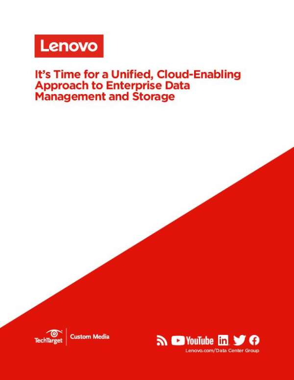 You are currently viewing Lenovo: It’s Time for a Unified, Cloud-Enabling Approach to Enterprise Data Management and Storage