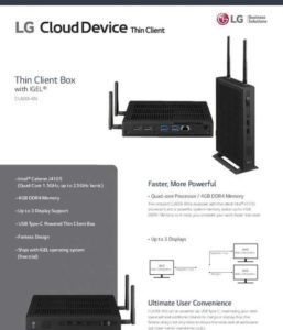 Read more about the article The CL600i-6N Cloud Device Thin Client Box